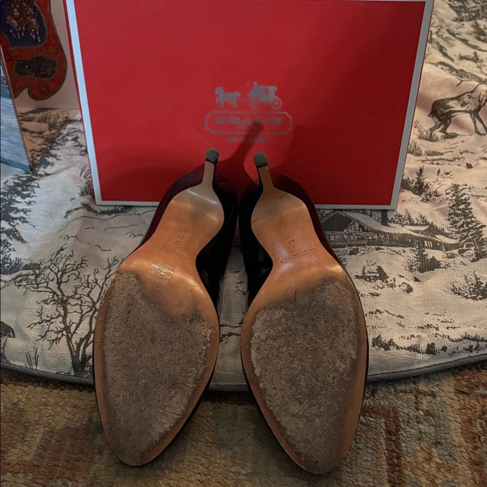 Coach Nala patent leather heel - Picture 3 of 4